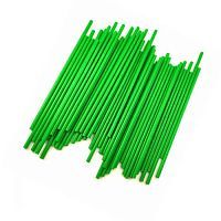 Палочки для кейк попсов зеленые 15см, 100шт