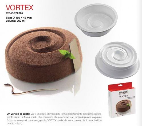 Форма силиконовая Тортафлекс Вортекс "Vortex1000"