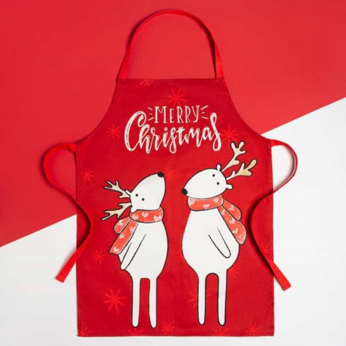 Фартук детский "Merry Christmas" 46*60см