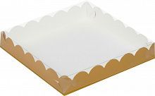 Коробка для печенья и пряников 20*20*3,5см, крафт